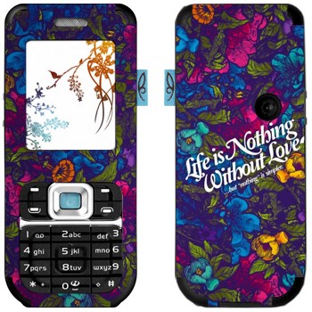  « Life is nothing without Love  »   Nokia 7360