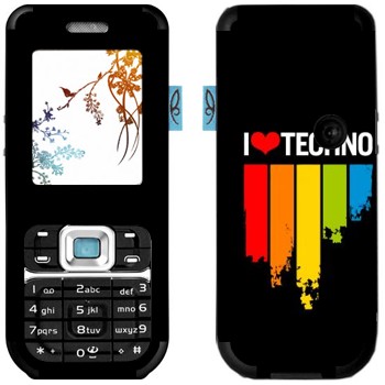   «I love techno»   Nokia 7360