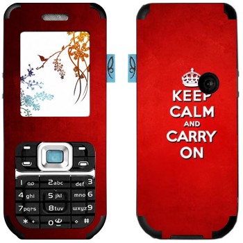   «Keep calm and carry on - »   Nokia 7360