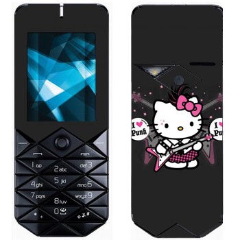   «Kitty - I love punk»   Nokia 7500 Prism