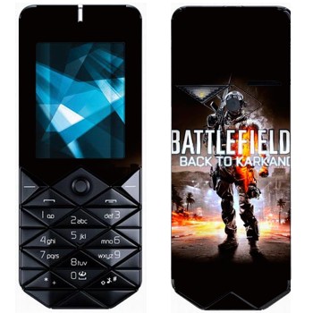   «Battlefield: Back to Karkand»   Nokia 7500 Prism