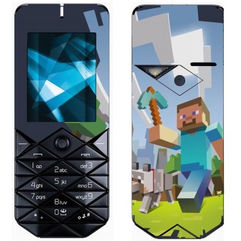   «Minecraft Adventure»   Nokia 7500 Prism