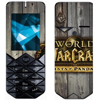  «World of Warcraft : Mists Pandaria »   Nokia 7500 Prism