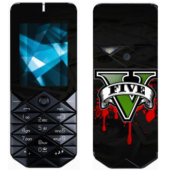   «GTA 5 - logo blood»   Nokia 7500 Prism