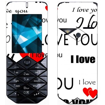   «I Love You -   »   Nokia 7500 Prism
