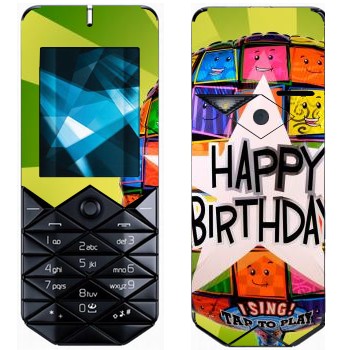   «  Happy birthday»   Nokia 7500 Prism