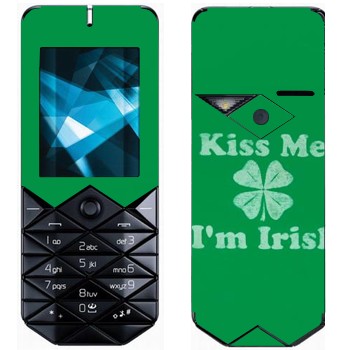   «Kiss me - I'm Irish»   Nokia 7500 Prism