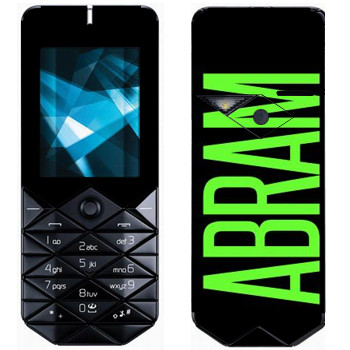   «Abram»   Nokia 7500 Prism