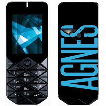   «Agnes»   Nokia 7500 Prism