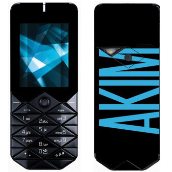   «Akim»   Nokia 7500 Prism