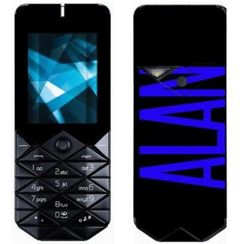   «Alan»   Nokia 7500 Prism
