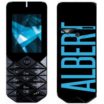   «Albert»   Nokia 7500 Prism