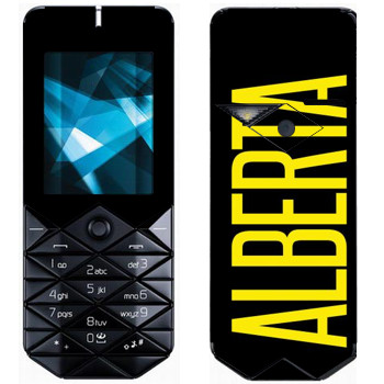   «Alberta»   Nokia 7500 Prism