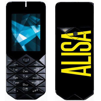   «Alisa»   Nokia 7500 Prism