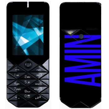   «Amin»   Nokia 7500 Prism