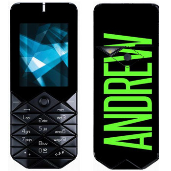   «Andrew»   Nokia 7500 Prism