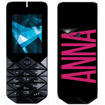   «Anna»   Nokia 7500 Prism