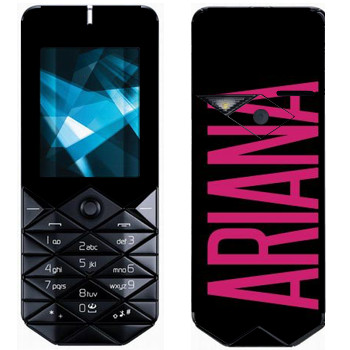   «Ariana»   Nokia 7500 Prism