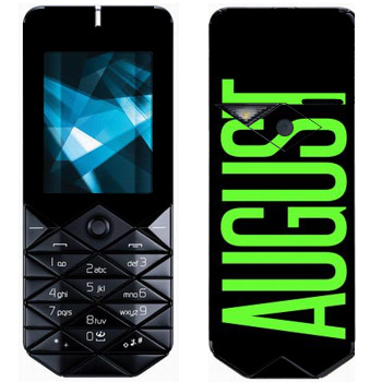   «August»   Nokia 7500 Prism