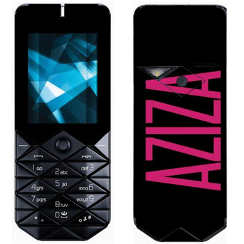  «Aziza»   Nokia 7500 Prism