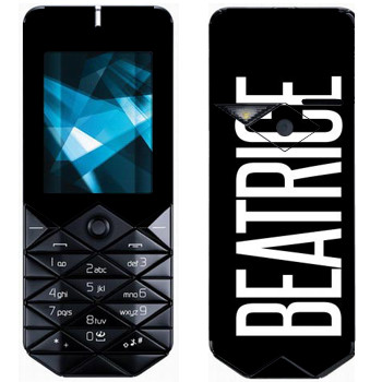   «Beatrice»   Nokia 7500 Prism