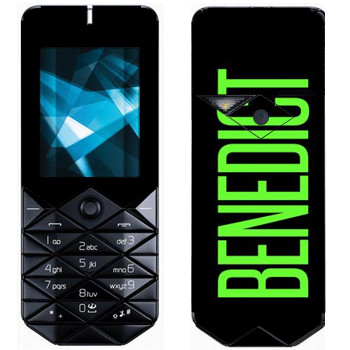  «Benedict»   Nokia 7500 Prism