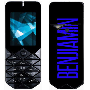   «Benjiamin»   Nokia 7500 Prism