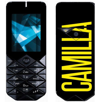   «Camilla»   Nokia 7500 Prism