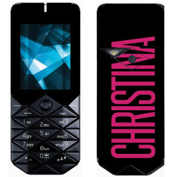   «Christina»   Nokia 7500 Prism