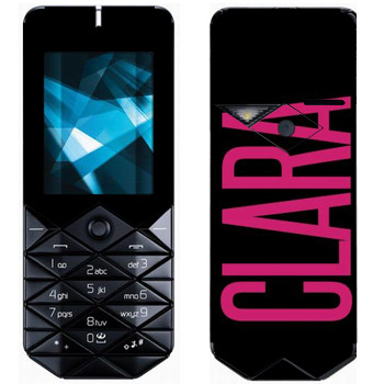   «Clara»   Nokia 7500 Prism