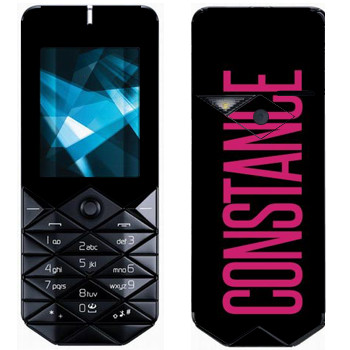   «Constance»   Nokia 7500 Prism