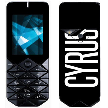   «Cyrus»   Nokia 7500 Prism