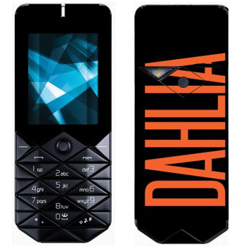  «Dahlia»   Nokia 7500 Prism