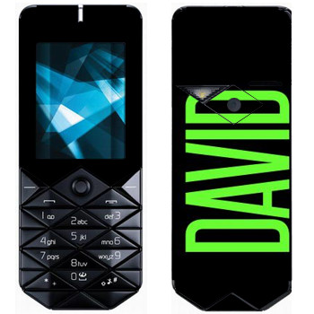   «David»   Nokia 7500 Prism