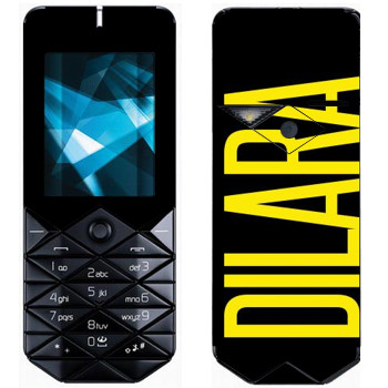   «Dilara»   Nokia 7500 Prism