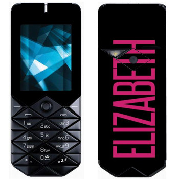   «Elizabeth»   Nokia 7500 Prism
