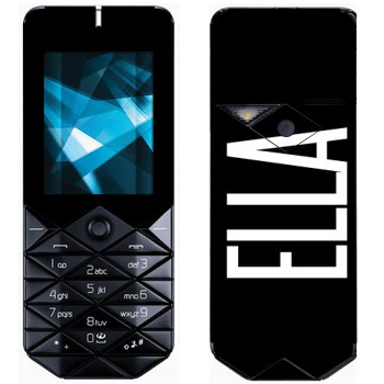   «Ella»   Nokia 7500 Prism