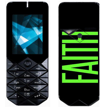   «Faith»   Nokia 7500 Prism