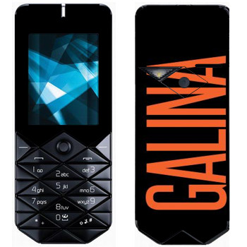   «Galina»   Nokia 7500 Prism