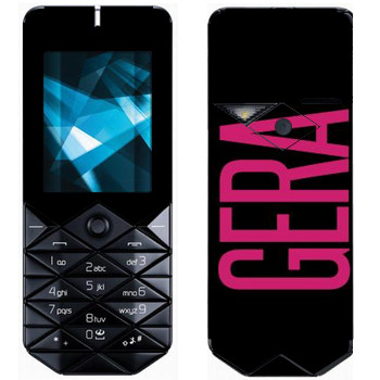   «Gera»   Nokia 7500 Prism