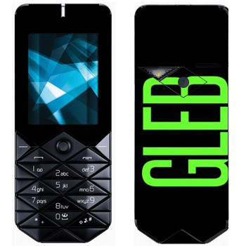   «Gleb»   Nokia 7500 Prism