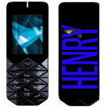   «Henry»   Nokia 7500 Prism