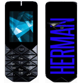   «Herman»   Nokia 7500 Prism
