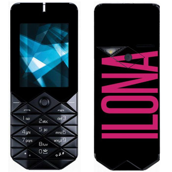   «Ilona»   Nokia 7500 Prism