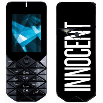   «Innocent»   Nokia 7500 Prism