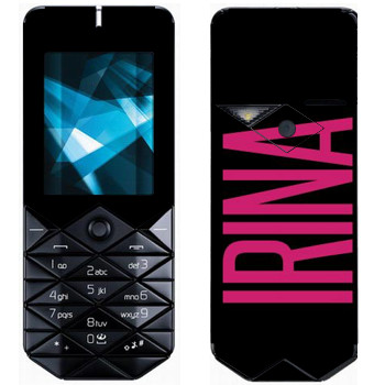   «Irina»   Nokia 7500 Prism