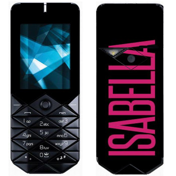   «Isabella»   Nokia 7500 Prism