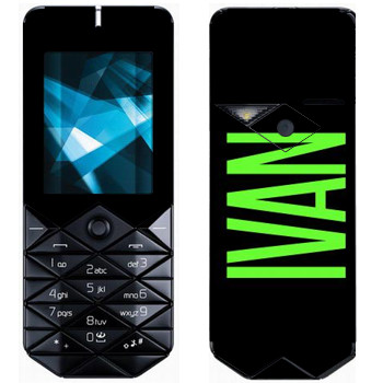   «Ivan»   Nokia 7500 Prism