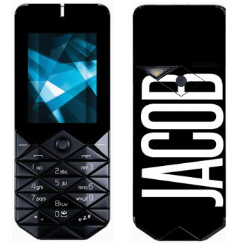   «Jacob»   Nokia 7500 Prism