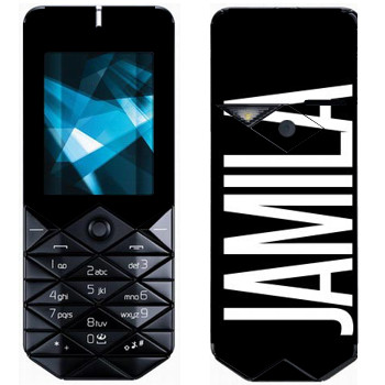   «Jamila»   Nokia 7500 Prism